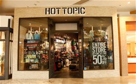 Hot topic com - COMPANY INFO - THE BIRTH OF THE LOUDEST STORE IN THE MALL. It all started in 1988. A ton of teen retail accessory stores littered the malls, but there weren't any cool, music-inspired accessory destinations for both guys and girls. As 1990 rolled around, adding apparel to our music mix seemed like a no-brainer, so we brought in the ultimate ... 